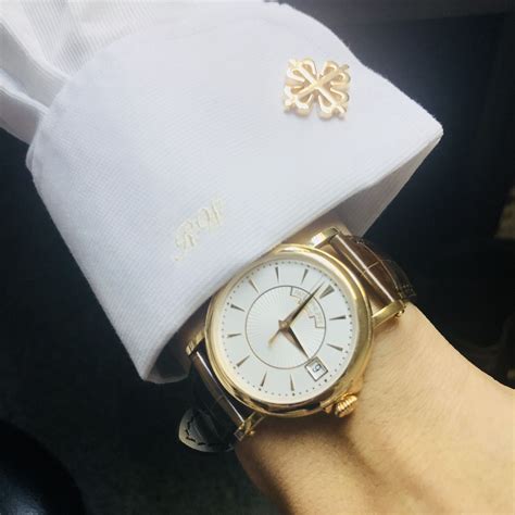 patek philippe cufflinks rose gold|patek philippe cufflink.